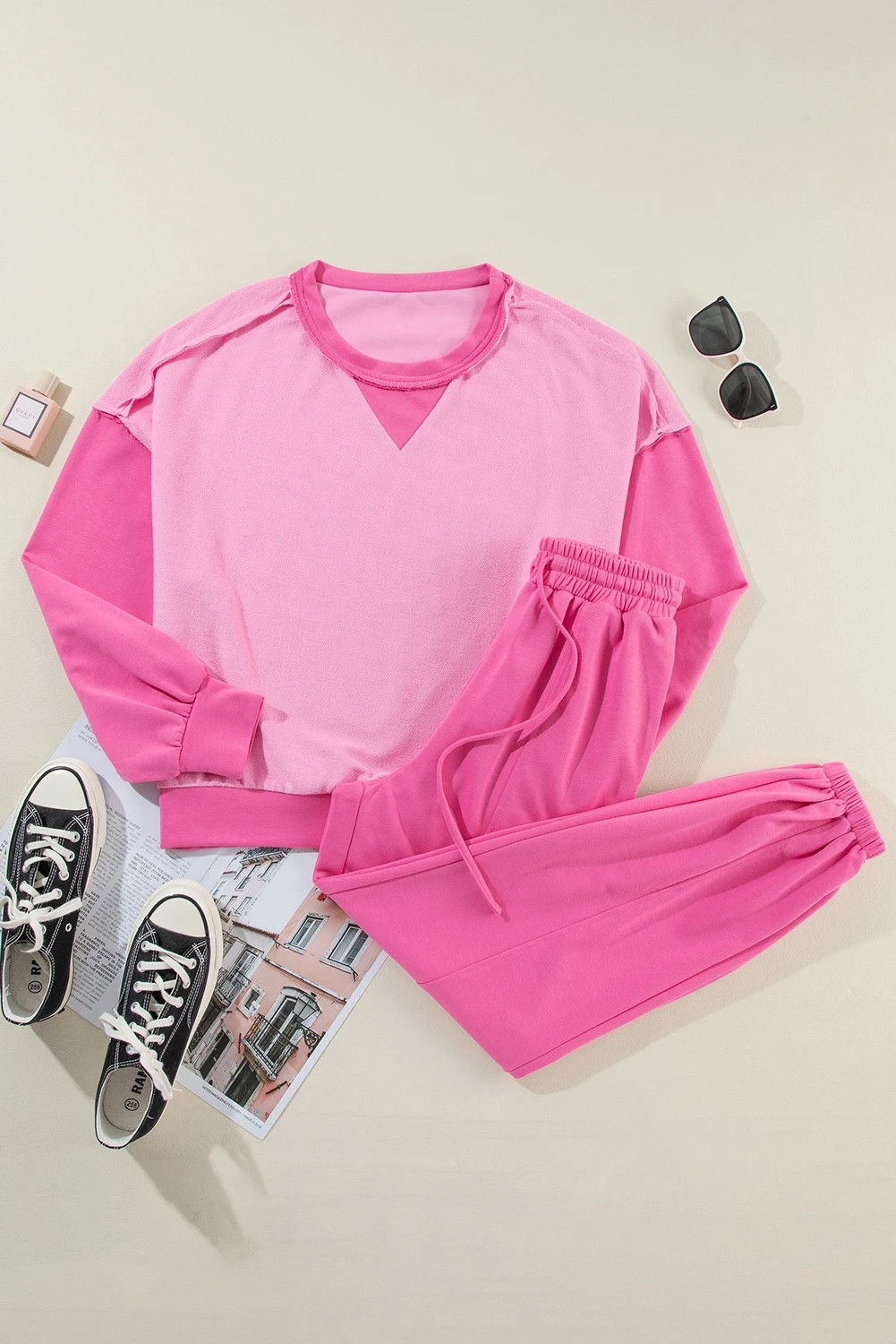 Color Block Pullover