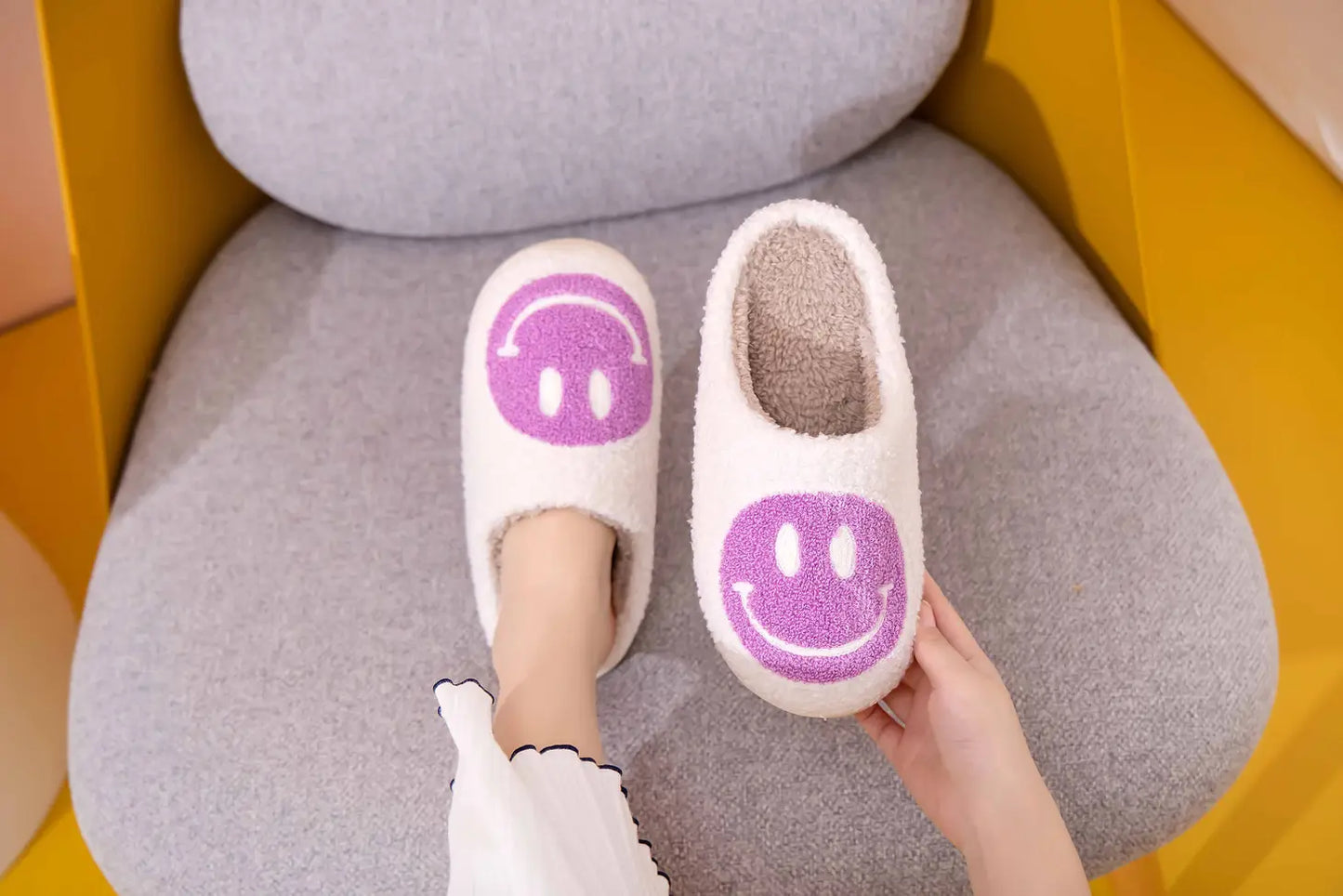 Happy Face Slipper