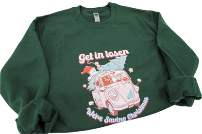 Saving Christmas Crewneck