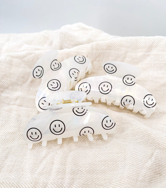 Smiley Hair Clip