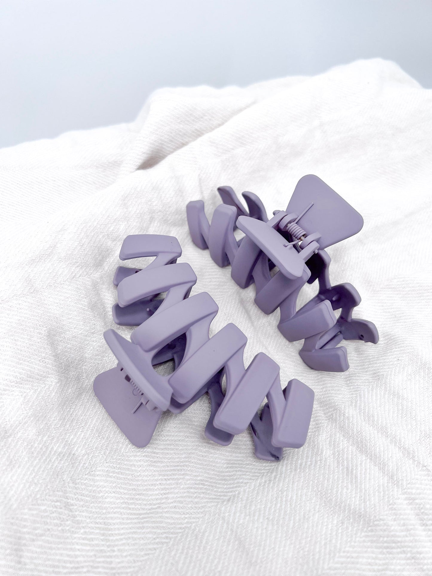 Jumbo Zigzag Hair Clips