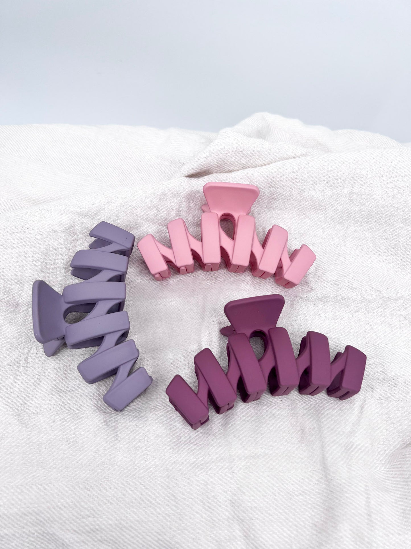 Jumbo Zigzag Hair Clips