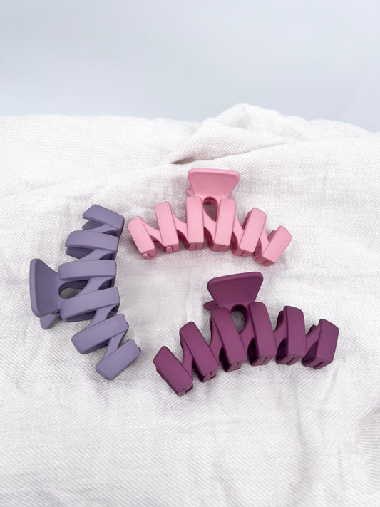 Jumbo Zigzag Hair Clips