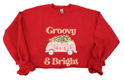 Groovy and Bright Crewneck