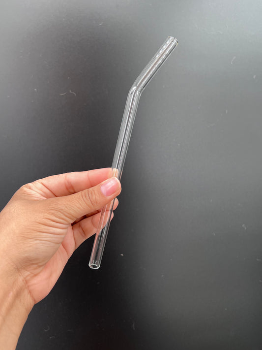 Curved Glass Straw *reusable