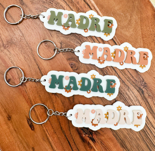 Groovy Madre Keychain