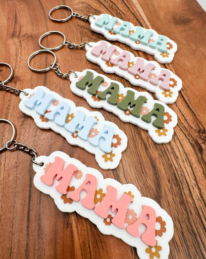 Groovy Mama Keychain