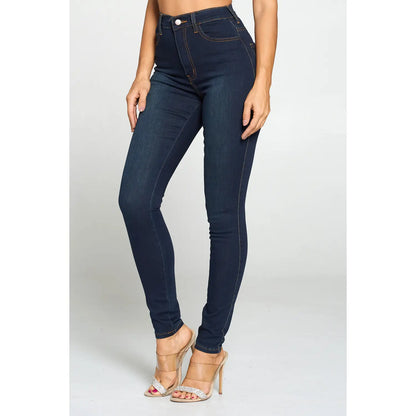 High Waist Max Stretch Skinny Jeans