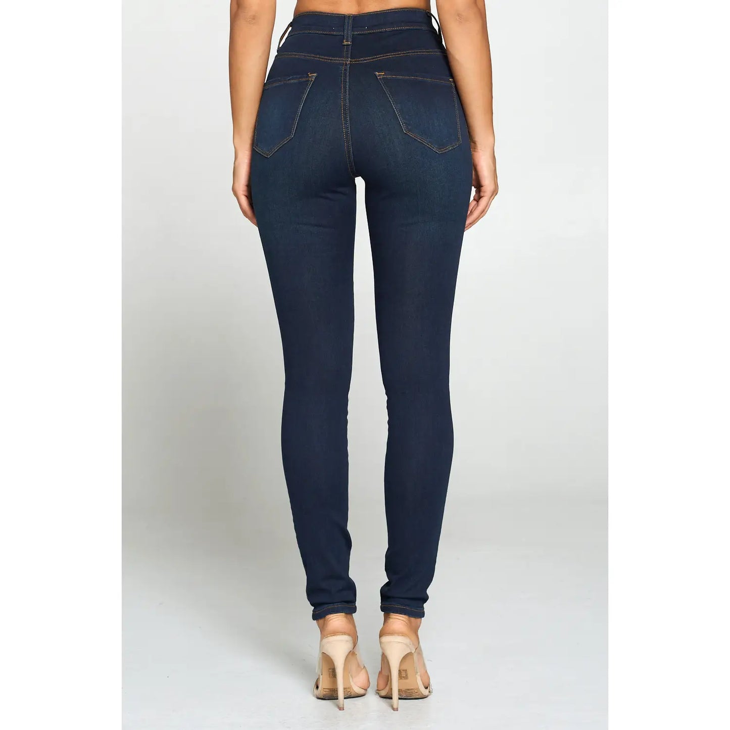 High Waist Max Stretch Skinny Jeans