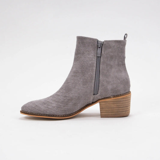Trinity Faux Leather Bootie