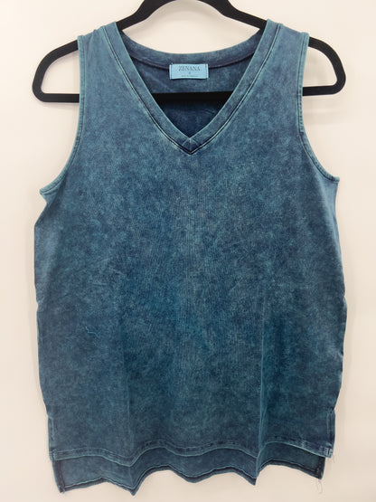 Mineral wash tunic