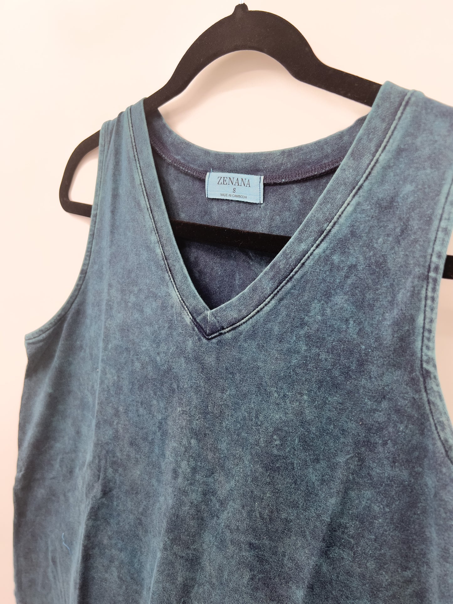 Mineral wash tunic