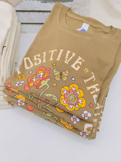 Grow Positive Thoughts tshirt