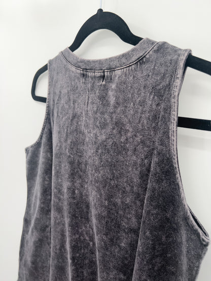 Mineral wash tunic