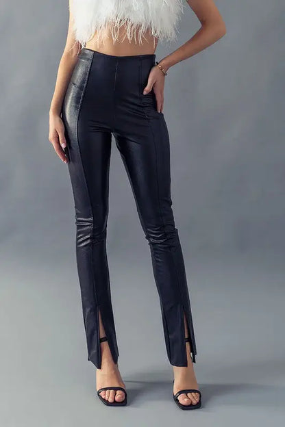 Vegan Leather Pants