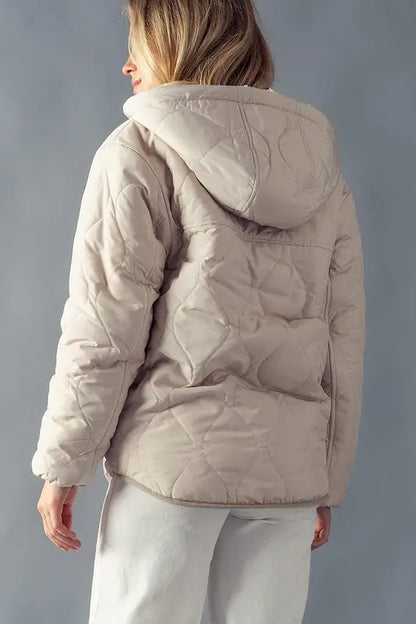 Wave Quilted Jacket