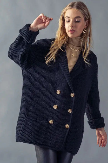 Knit Sweater Cardigan