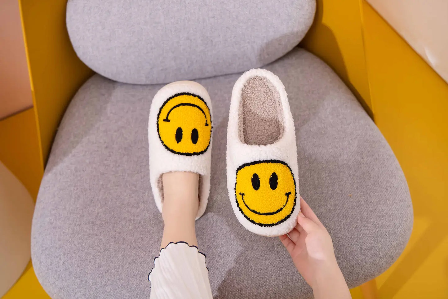 Happy Face Slipper