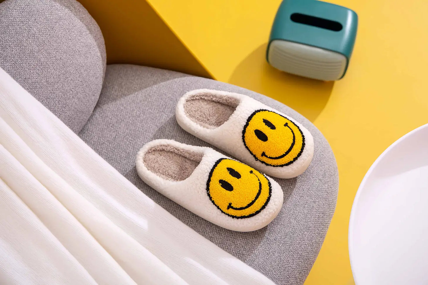 Happy Face Slipper